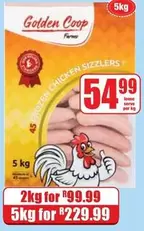 FROZEN CHICKEN SIZZLERS
