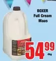 Boxer - Full Cream Maas
