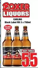 Carling - Black Label RB