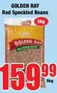 Golden Ray - Red Speckled Beans