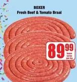 Boxer - Fresh Beef & Tomato Braai