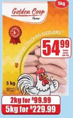 FROZEN CHICKEN SIZZLERS