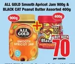 CAT - Smooth Apricot Jam & Peanut Butter