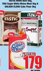 Tastic - White Maize Meal & Cake Flour