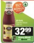 All Gold - Tomato Sauce
