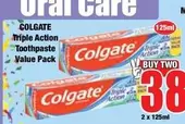 Colgate - Triple Action Toothpaste Value Pack