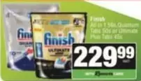 Finish - Quantum Tabs 50s or Ultimate Plus Tabs 45s