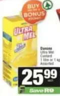 Danone - Ultra Mel Custard