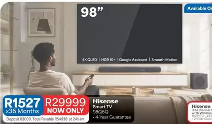 Hisense - 98" Smart TV