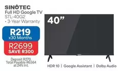 Sinotec - Full HD Google TV STL-40G2