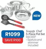 Chef - 5-Piece Pot Set SSC007