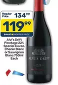 Alvi's Drift - Pinotage 221, Special Cuvee, Chenin Blanc or Sauvignon Blanc