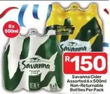 Savanna - Cider Assorted