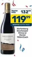 Hartenberg - Doorkeeper Shiraz or Merlot
