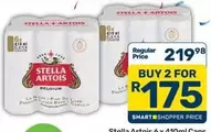 Stella Artois - 6 x 410ml Cans