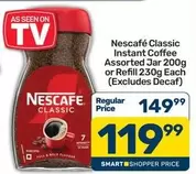 Nescafé - Instant Coffee Assorted Jar or Refill