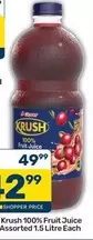 KRUSH - 100% Fruit Juice