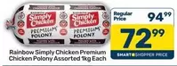 Rainbow - Chicken Polony Assorted