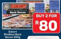 Eskort - Rindless Back Bacon