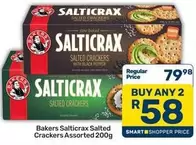 Bakers - Salticrax Salted Crackers