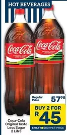 Coca cola - Original Taste Less Sugar