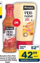 Nando's - Peri-Peri Sauce or Perinaise