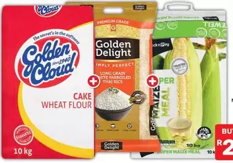 Golden Delight - Cake Wheat Flour, Super Maize Meal