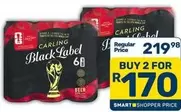 Carling - Black Label Beer 6 pack