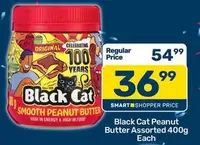 Black Cat - Smooth Peanut Butter