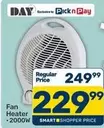 Pick n Pay - Fan Heater - 2000W