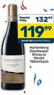 Hartenberg - Doorkeeper Shiraz or Merlot