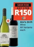 Alvi's Drift - Wine