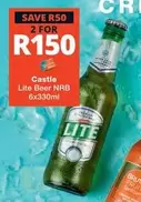 CASTLE - Lite Beer NRB 6x330ml