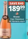 Krone - Cap Classique