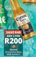 Corona - Extra/Cero Beer NRB