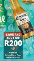 Corona -  Extra/Cero Beer NRB