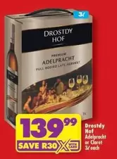 Drostdy Hof - Adelpracht Full Bodied Late Harvest