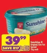 Original/Lite Fat Spread