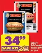 Eskort - Red/Smoked Viennas
