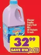 Clover - Tropika Dairy Fruit Mix