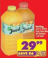 Darling - Juic'd 100% Fruit Juice Blend