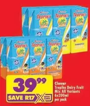 Clover - Tropika Dairy Fruit Mix