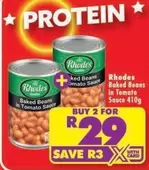 Rhodes - Baked Beans in Tomato Sauce