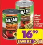 Miami - Braai Relish