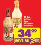 All Joy - Veri Peri Sauce