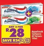 Aquafresh - Toothpaste