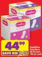Comfitex - Cotton Soft Pantyliners