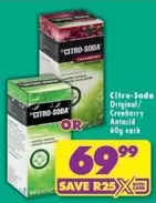 Citro-Soda Original/Cranberry Antacid