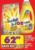 Sunlight - Auto Washing Powder / Liquid