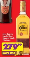 Jose Cuervo - Especial Silver/Reposado Tequila